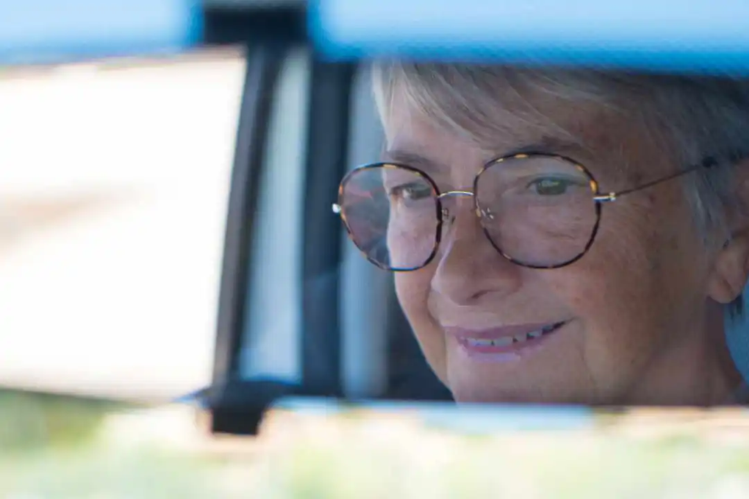 Qualified driver on skid pan