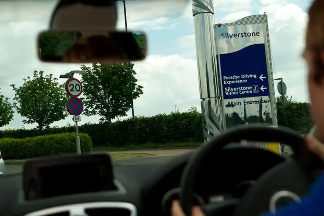 Qualified driver driving